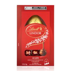 Ovo de Páscoa LINDT Lindor Ao Leite 132,5G