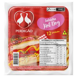 Salsicha Hot Dog Perdigão Cry-o-vac 500g