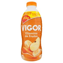 Iogurte Vigor Embalagem Econômica Vitamina De Frutas 1.26kg