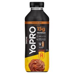 Iogurte DANONE Yopro Doce de Leite Zero Lactose e Zero Adição de Açucares 500g