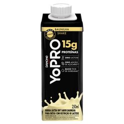 Bebida Láctea YOPRO Baunilha Zero Lactose 250ml