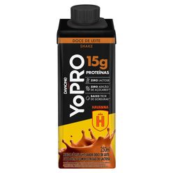 Bebida Láctea YOPRO 15g Proteínas Doce de Leite Zero Lactose 250ml