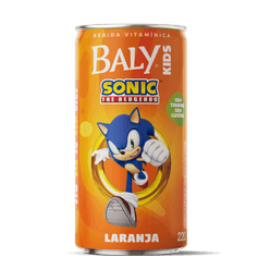 Bebida Composta BALY Kids Sonic Laranja 220ml