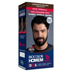 Shampoo Tonalizante BIOCOLOR Homem Castanho Escuro