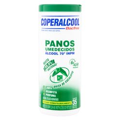 Pano Umedecido Coperalcool Bacfree Brisa De Eucalipto álcool 70º Inpm Com 35 Unidades