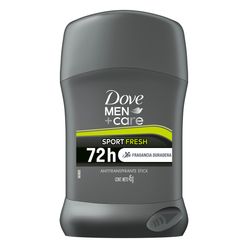 Desodorante DOVE Men Care Masculino Sport Fresh 72h 45g
