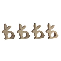 Argola para Guardanapo Easter MDF 10x11cm - A\CASA