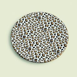 Prato para Lanche Animal Stoneware 21cm - A\CASA