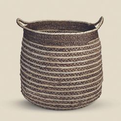Cesto Fibra Natural Aruba 43x43cm Ref.: M244 - A\CASA