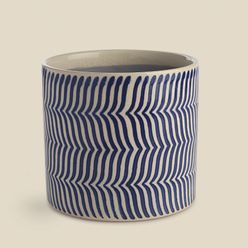 Cachepot Chevron ACASA N 14X12.5cm Ref.: 2501