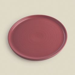 Prato Raso Daily Stoneware Rosa 26cm - A\CASA