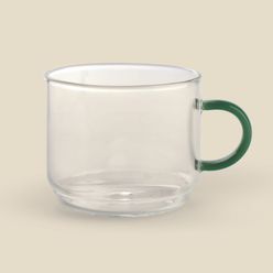 Caneca Empilhável Emy Vidro Verd 200ml - A\CASA