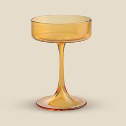 Taça para Martine Ava Vidro Bege 380ml - A\CASA