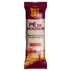 Pé de Moleque BANANA BRASIL Sem Adição de Açúcares 20g
