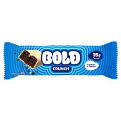 Barra de Proteína BOLD Crunch Cookies & Cream 50g