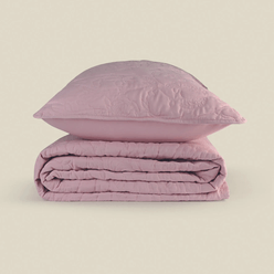 Kit Colcha Casal Microfibra Flower- A\CASA