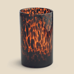 Vaso Vidro Leopard 10x15cm - A\CASA
