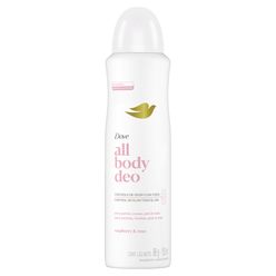 Desodorante DOVE All Body Deo Feminino Raspberry & Rosé 150ml