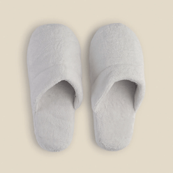 Pantufa 41x42 Poliéster Blanc- A\CASA