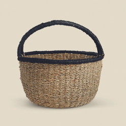 Cesto Fibra Natural Amalfi 21cm  Ref.: 4478 - A\CASA