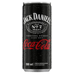Bebida Mista JACK DANIELS Coca Cola 269ml