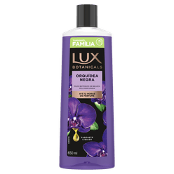 Sabonete Líquido LUX Orquídea Negra 650ml Tamanho Família