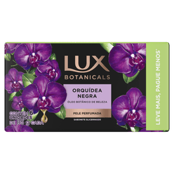 Sabonete LUX Botanicals Orquídea Negra com 6 unidades de 85g cada Leve Mais Pague Menos