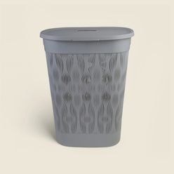 Cesto de Roupa Plástico Basic 55L - A\CASA