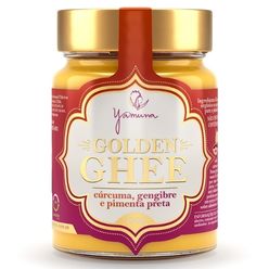 Manteiga YAMUNA Golden Ghee Cúrcuma,Gengibre e Pimenta Preta 300g