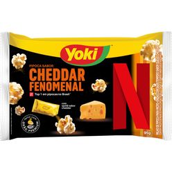 Milho para Pipoca YOKI Netflix Cheddar Fenomenal 95g
