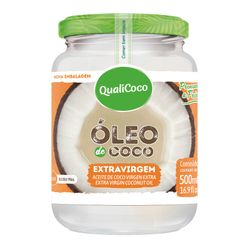 Óleo de Coco QUALICOCO Extra Virgem 500ml