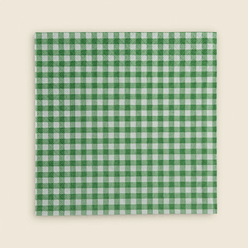 Guardanapo IMPORTADO Papel Vichy Verde 33x33 Ref.: 200711