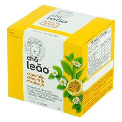 Chá LEÃO Camomila,Cidreira & Maracujá 16g