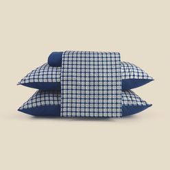 Jogo de Cama Solteiro Check - A\CASA