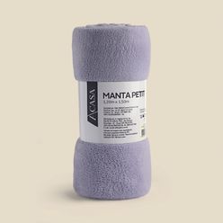 Manta Petit Roxo - A\CASA