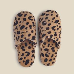 Pantufa 39x40 Poliéster Animal Print - A\CASA