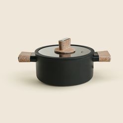 Caçarola TOGNANA com tampa Nero