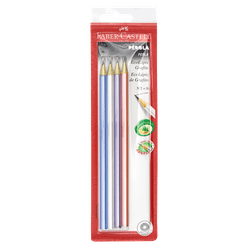 Lápis Faber-castell Eco Perolizado Grafite Com 4 Unidades