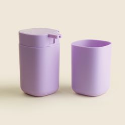 Kit para Banheiro com 2 Peças Roxo - A\CASA