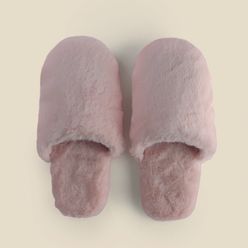 Pantufa Emma Premium Rosa 35x36 - A\CASA