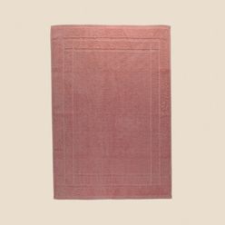 Toalha de Piso Algodão Sofisticata Rosa - A\CASA