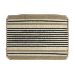Tapete Linear Cinza e Azul 60x45cm - A\CASA