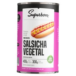 Salsicha SUPERBOM Vegetal 400g