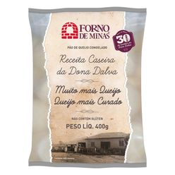 Pão De Queijo Forno De Minas Edição Especial 30 Anos Receita Caseira Da Dona Dalva Congelado 400g