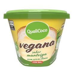Manteiga QUALICOCO Vegana Com Ervas Finas com Sal 200g