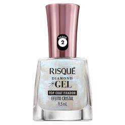 Esmalte RISQUÉ Diamond Gel Top Coat Efeito Cristal 9.5ml