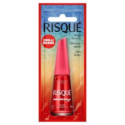 Esmalte RISQUÉ Chillibeans Dá um Grau na Cor Intensificador de Vermelho 8ml