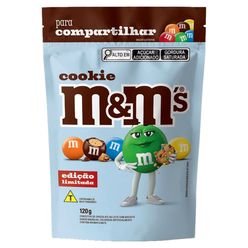 Confeito M&MS Cookie 120g Edição Limitada