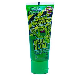 Bala KIDS ZONE Sour Busters Maçã Verde Líquida 79g