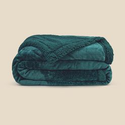 Edredom Sherpa Verde - A\CASA
